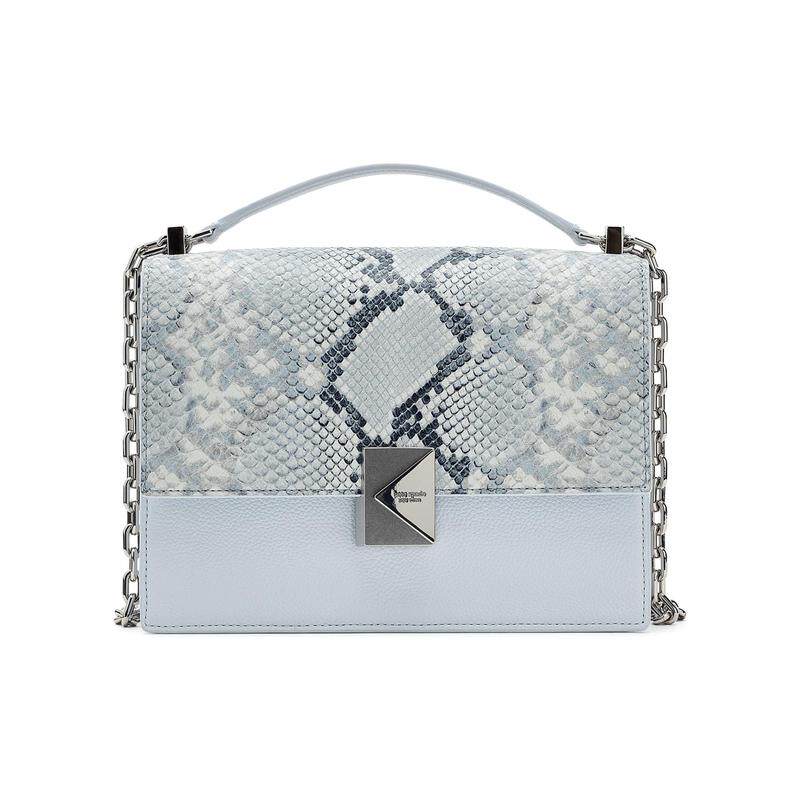 代购kate spade NEW YORK女士单肩包磁吸翻盖内层拉链袋