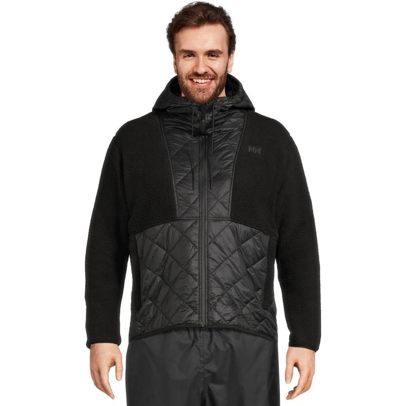 代购Helly Hansen海丽汉森男士抓绒衣保暖防风防水保暖外套连帽