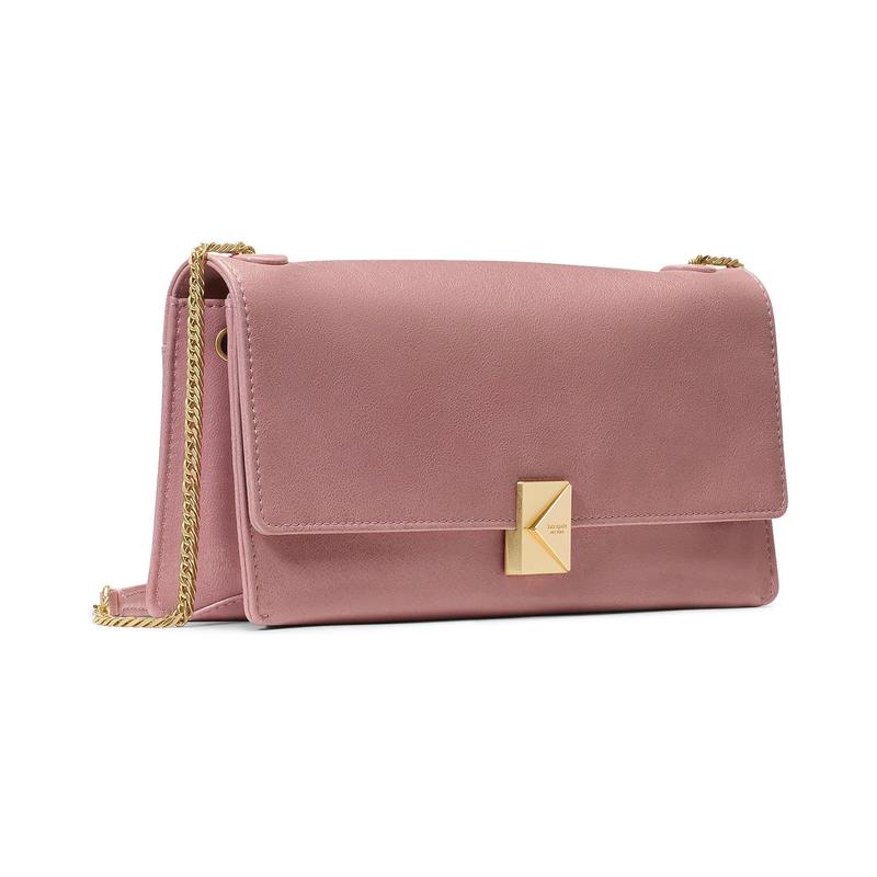 代购kate spade NEW YORK女士单肩包磁吸闭合内部拉链隔层