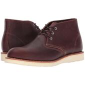 代购 靴透气吸汗缓震防滑系带圆头对比缝线 工装 Red Wing男士