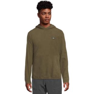 代购Mountain hardwear山浩男士抓绒衣保暖排汗透气连帽衫连帽