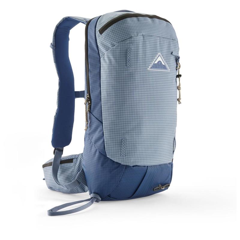 PATAGONIA男女登山包防水挂载拓展尼龙格纹多口袋徒步登山双肩包