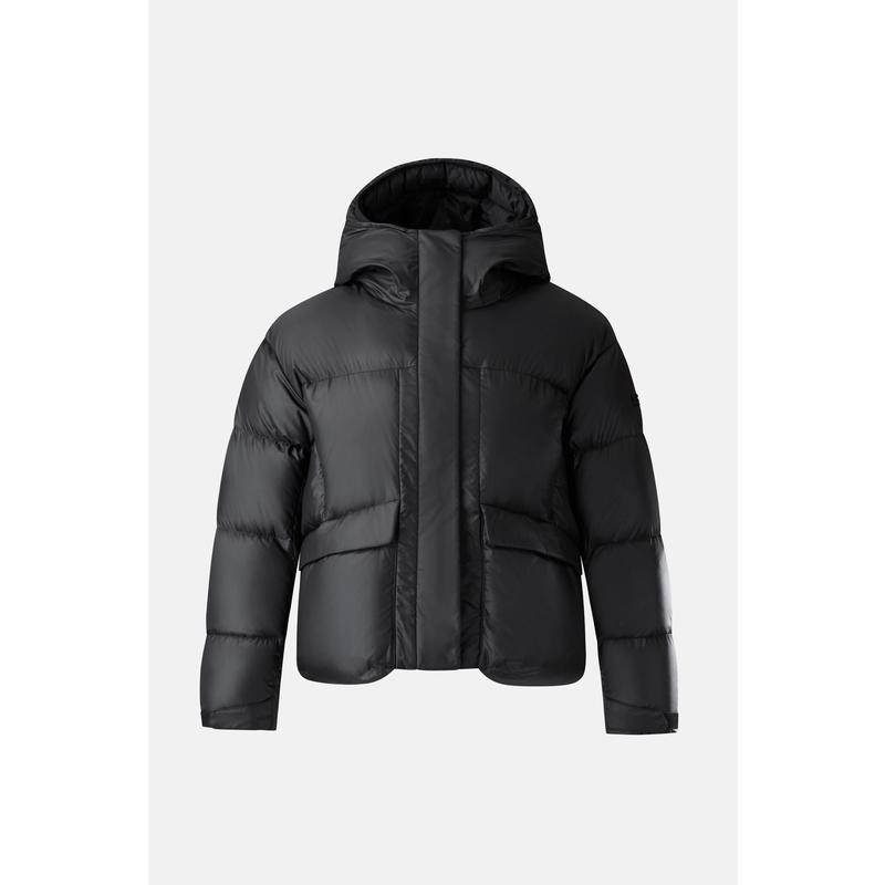 KOLON SPORT可隆女士羽绒服防风保暖轻盈短款羽绒服连帽长袖