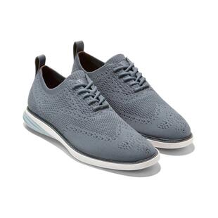 透气轻便缓震舒适贴合针织鞋 代购 休闲鞋 Haan男士 面系带设计 Cole