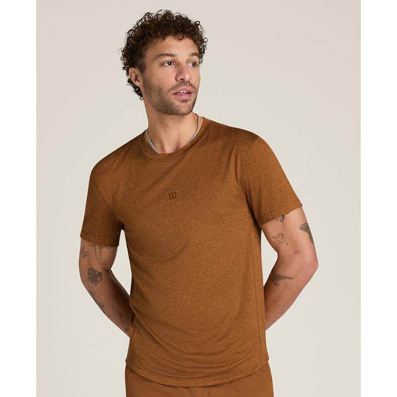 代购Wilson威尔胜男士运动T恤透气防摩擦吸湿排汗贴身舒适短袖