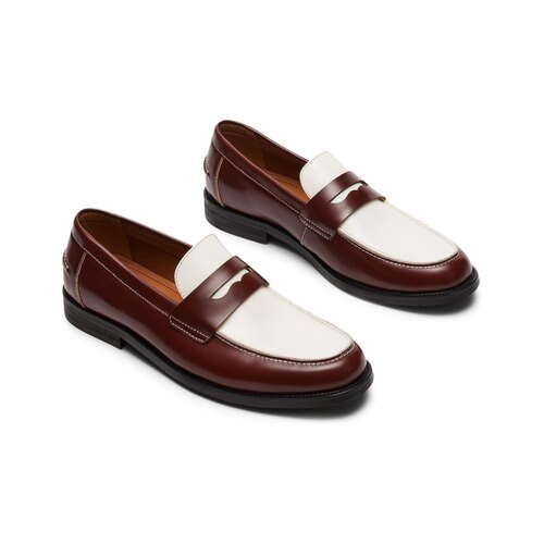 海外代购Steve Madden/思美登男士休闲皮鞋一脚蹬软底圆头低跟
