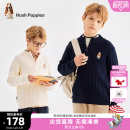 大童运动宽松毛衣儿童休闲套头针织衫 暇步士童装 男童线衣秋冬新款