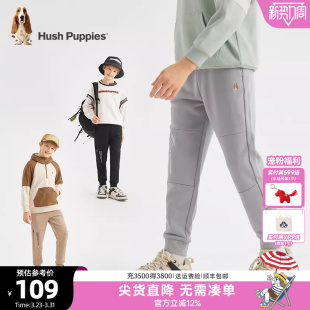 儿童洋气舒适卫裤 暇步士童装 大童休闲宽松运动裤 春秋新款 男童长裤