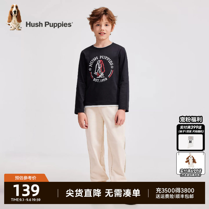 暇步士童装儿童长袖T恤衫图片
