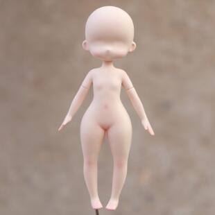 Q版超轻粘土黏土软陶翻糖石塑面塑雕塑手办手工可爱体膜硅胶模具