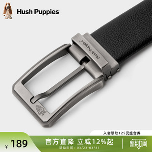 腰带商务休闲真皮正品 暇步士新款 简约裤 皮带针扣牛皮时尚 腰带 男士