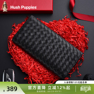 商务真皮钱夹男大容量多功能牛皮票夹 钱包2026新款 暇步士男士 长款