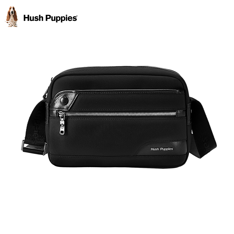 Hush Puppies/暇步士斜挎包男包2025新款时尚男士小包单肩包休闲