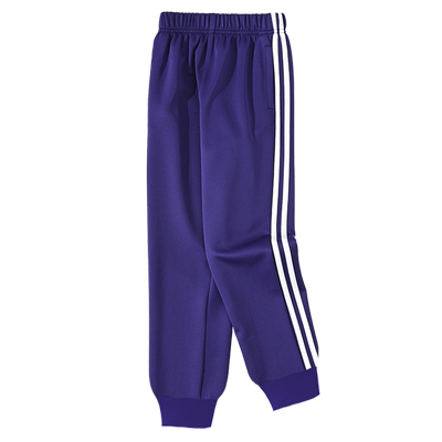 长裤光滑弹力束脚裤一杠运动裤