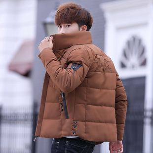 潮流帅气休闲短款 冬季 棉袄韩版 外套2022新款 羽绒棉服 加厚棉衣男士