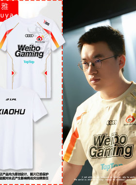 WBG战队队服S14总决赛xiaohu同款比赛速干冰丝短袖t恤衫男女半袖