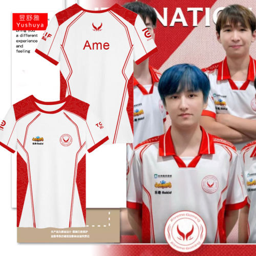 XG战队队服Ti15同款dota2短袖T恤