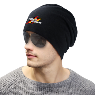 德国足球篮球周边德意志制造元素包头帽子男女套头棉帽防风保暖帽