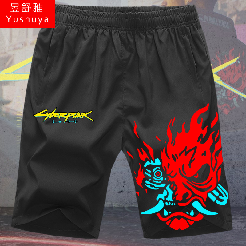 朋克游戏周边速干男士运动休闲裤