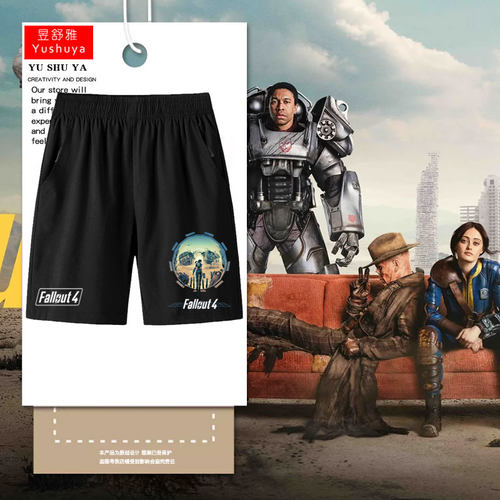 辐射4美剧游戏Fallout速干短裤
