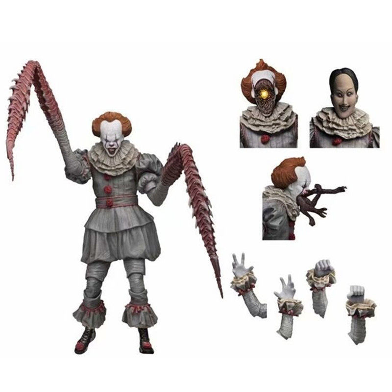 NECA 盒装 IT小丑回魂 LED灯 舞蹈小丑 豪华版 7寸关节可动手办图片