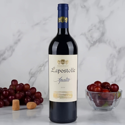 智利原瓶进口拉博丝特十八罗汉酒庄阿帕尔塔混酿红葡萄酒750ml