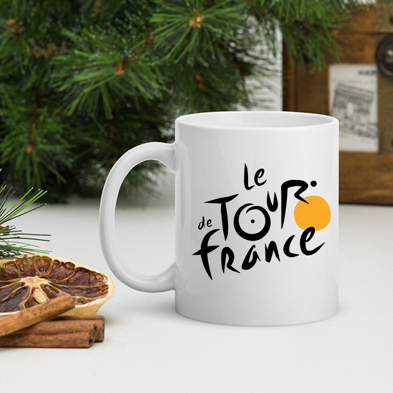 France-Flag-Le-Tour-de-Mug欧洲环法自行车赛旗子图案马克杯水杯