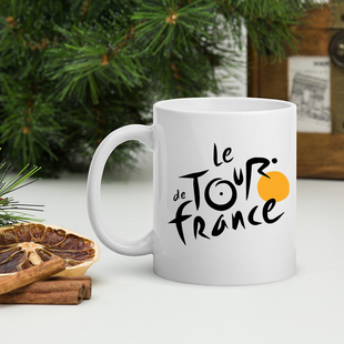 France-Flag-Le-Tour-de-Mug欧洲环法自行车赛旗子图案马克杯水杯