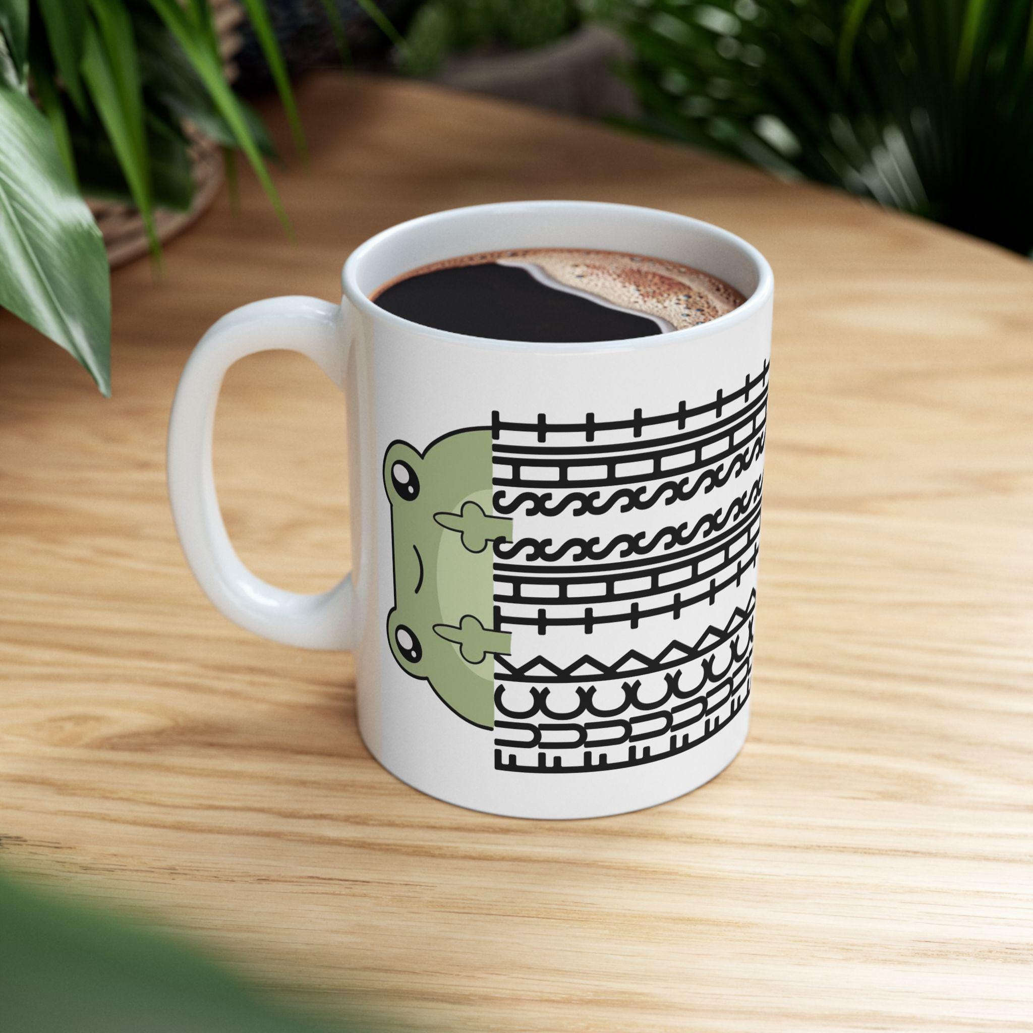 Hidden_Swear_Message_Coffee_搞笑青蛙藏字马克杯创意杯咖啡杯