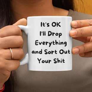 Rude_Office_Mug’llDrop_Everything有趣礼物马克杯子创意咖啡杯