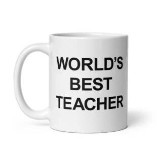 Worlds_Best_Teacher好老师教师节杯子咖啡杯马克杯子创意咖啡杯