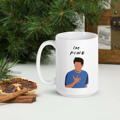 FRIENDS Mug 老友记马克杯咖啡水杯子原创意小众礼物送闺蜜学生