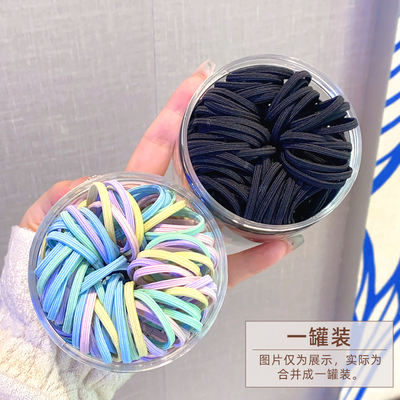 儿童橡皮筋高弹力发圈宝宝耐用发绳弹性好女童扎头不伤发马尾发饰 — 7