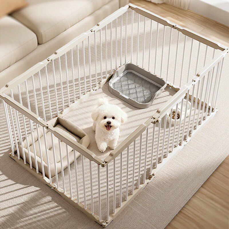 狗狗围栏宠物笼子小型中型犬柯基狗笼新型狗栅栏室内家用自由拼接