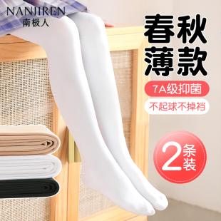 薄款 女童舞蹈袜春秋款 夏季 袜打底裤 儿童丝袜 练功专用跳舞白色连裤