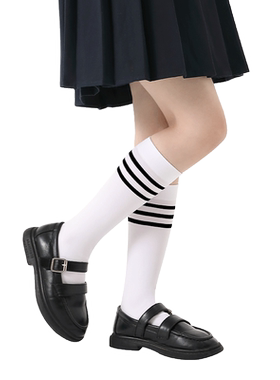 女童JK长筒袜夏季冰丝学院过膝袜