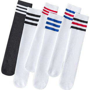 儿童中筒袜夏季薄款男童过膝足球袜学生白色高筒袜夏天女童长筒袜