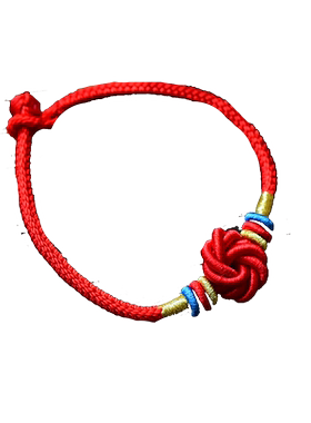 曼陀罗红绳手链男女款手工编制