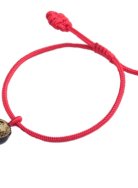 十二生肖八大守护神玛瑙红绳手链