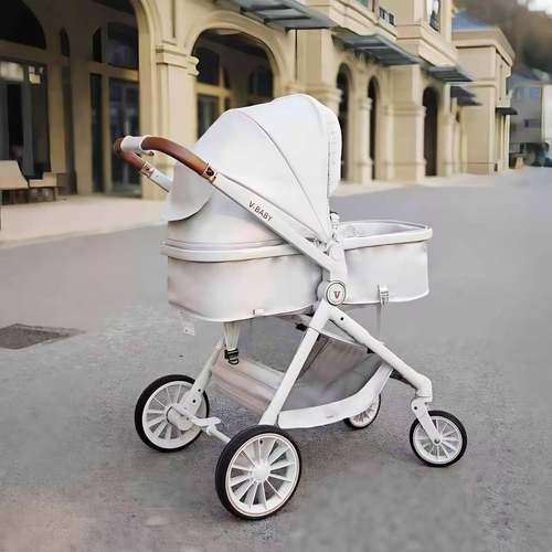 VBABY婴儿睡篮高景观手推车