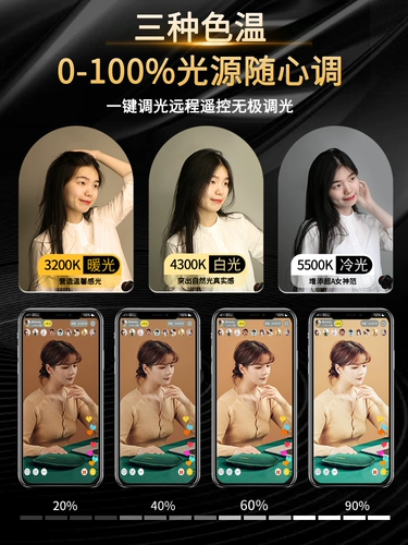 Живая тоническая световая якорь Мейян мягкая световая коробка Профессиональная светодиодная фотография