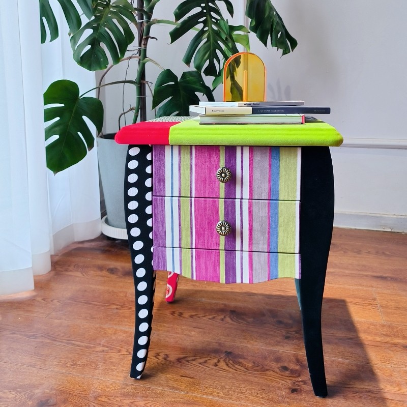 客厅卧室床头柜收纳柜实木欧式