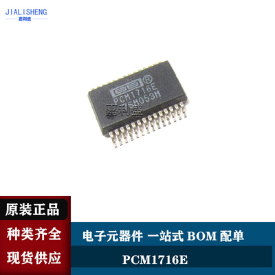 PCM1716E PCM1716 SSOP28 模数转换器芯片 全新进口原装