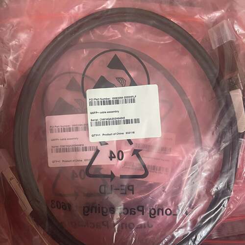 可维修QSFP40G-DAC-IB线，FCI通用cisc议价