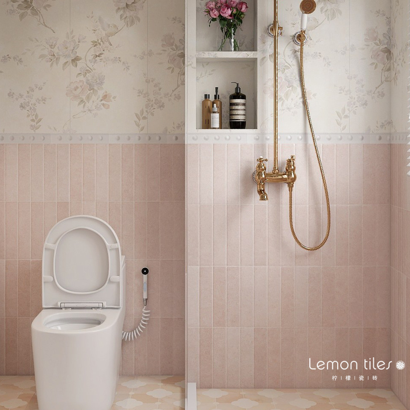 法式复古风中古风卫生间瓷砖400x1200厨房阳台浴室广东全瓷墙砖