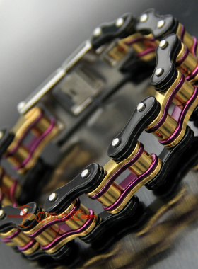 霸气机车手链不锈钢时尚男