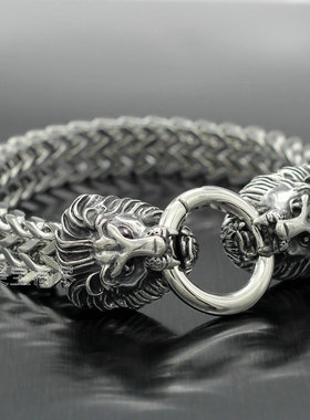 男不锈钢欧美欧美朋克风配饰手链
