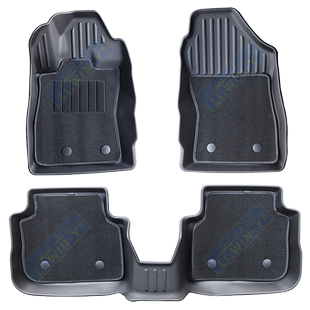 适用斯巴鲁24-25款crosstrek旭豹改装脚垫内饰专用地毯防水丝圈垫