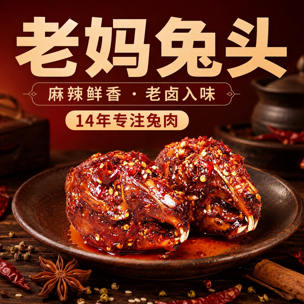 老妈兔头旗舰店四川成都双流特产图片