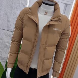 冬季款轻熟风棉服男装立领显瘦保暖潮流棉衣加厚百搭网红棉袄帅气